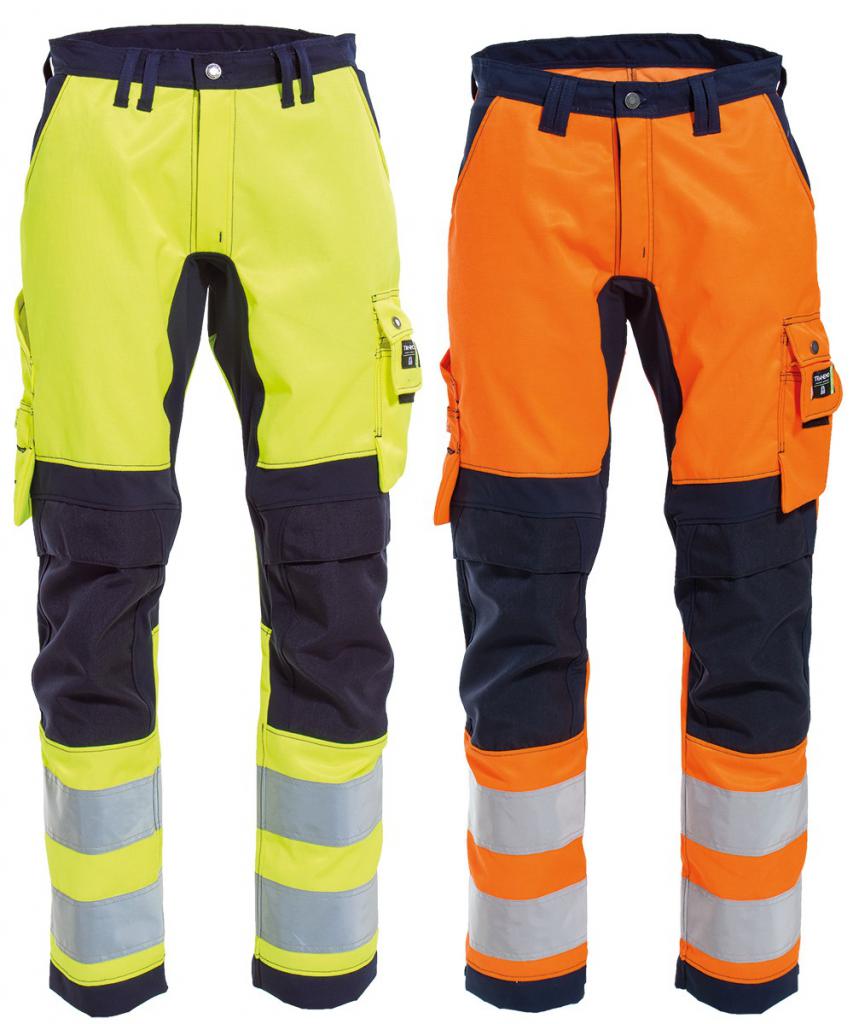 HI-VIS DAMES WERKBROEK MET STRETCH