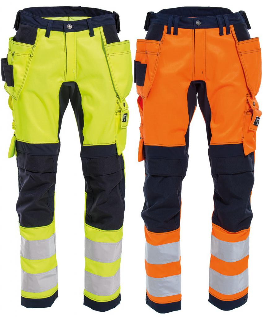 HI-VIS DAMES WERKBROEK MET STRETCH