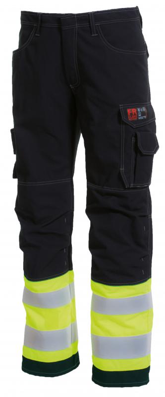 Vlamvertragende hi-vis broek