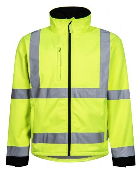 HI-VIS EN20471 SOFTSHELL REGENJAS