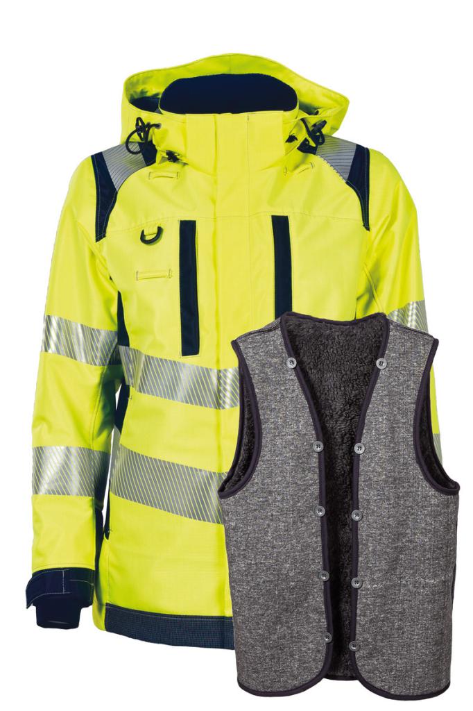 VLAMVERTRAGENDE DAMES SHELL JACK