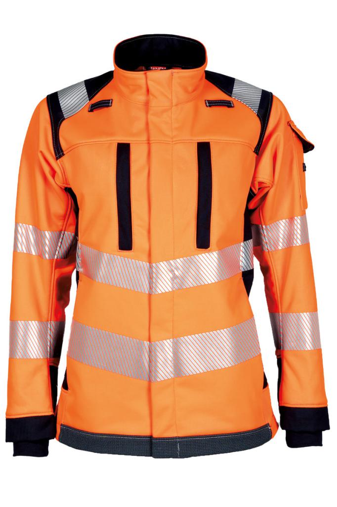 vlamvertragend Hi-VIS DAMES SOFTSHELL JACK