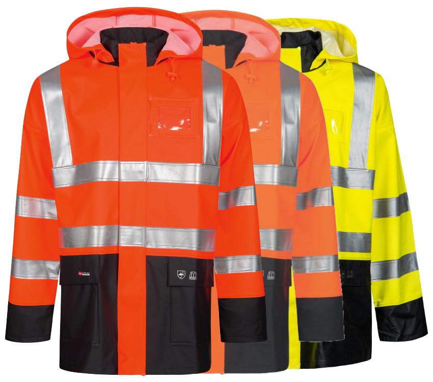 mythologie Meerdere Kliniek Hi-vis regenjas zware pu/pvc - LR9015 - Regenkleding - Regenjassen /  softshelljacks - Regenjassen/softshelljacks | Tranemo Workwear