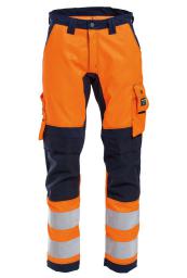 HI-VIS WERKBROEK MET STRETCH