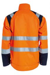 HI-VIS WERKJACK MET FLEECEVOERING 9028