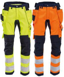 HI-VIS WERKBROEK MET STRETCH