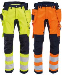 HI-VIS DAMES WERKBROEK MET STRETCH