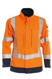 Vlamvertragende hi-vis dames werkjas