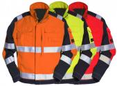 Vlamvertragend hi-vis werkjack