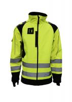 HI-VIS SOFTSHELL REGENJACK KLIM