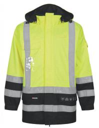 HI-VIS SCHEURBESTENDIGE REGENJAS