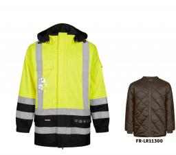 HI-VIS SCHEURBESTENDIGE REGENJAS