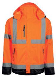 HI-VIS EN20471 SHELL REGENJAS