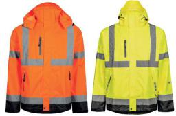 HI-VIS EN20471 SHELL REGENJAS