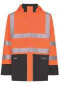 VLAMVERTRAGENDE HI-VIS PU REGENJAS