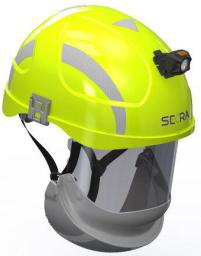 400LM HEAD LIGHT t.b.v. ARC FLASH HELM