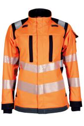 vlamvertragend Hi-VIS DAMES SOFTSHELL JACK