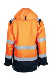 VLAMVERTRAGEND HI-VIS DAMES WINTERJACK